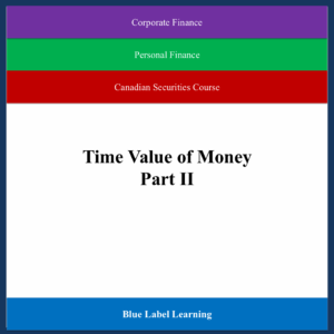 Time Value of Money Part 2