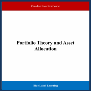 Portfolio Theory and Asset Allocation
