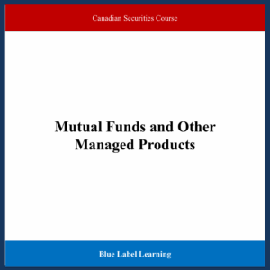 Mutual Funds and Other Managed Products