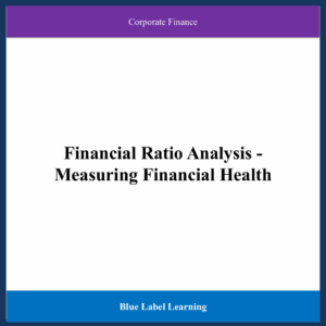 Financial Ratio Analysis - Measuring Financial Health