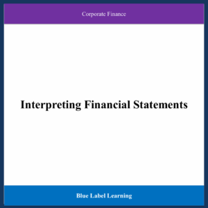 Interpreting Financial Statements