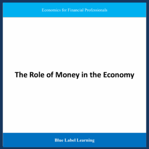 The Role of Money in the Economy